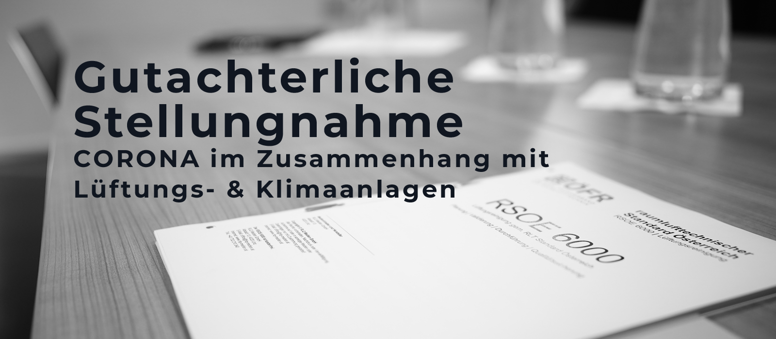 Infektion durch Klima- und Lüftungsanlagen