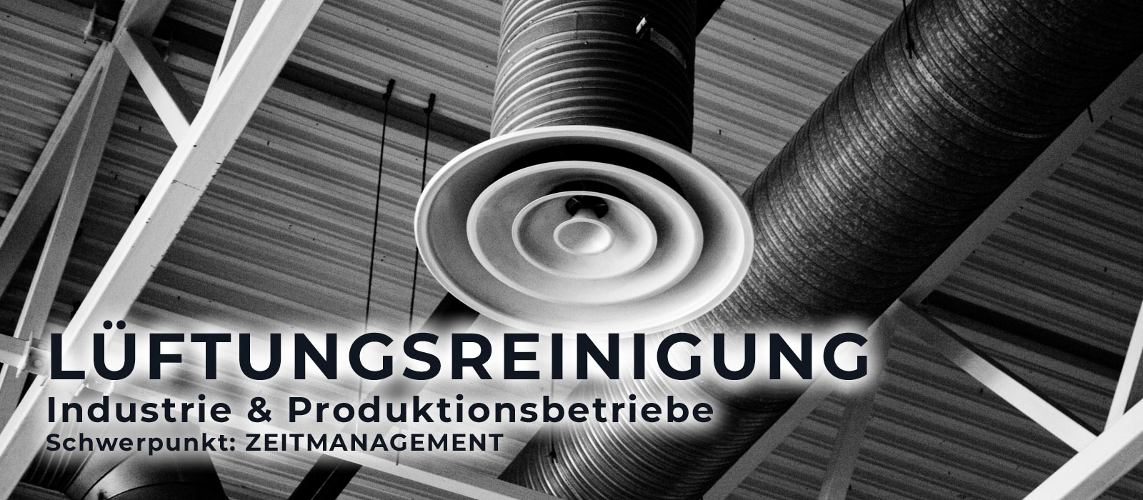 Lüftungsreinigung in Industrie- & Produktionsbetriebe, Industriereinigung